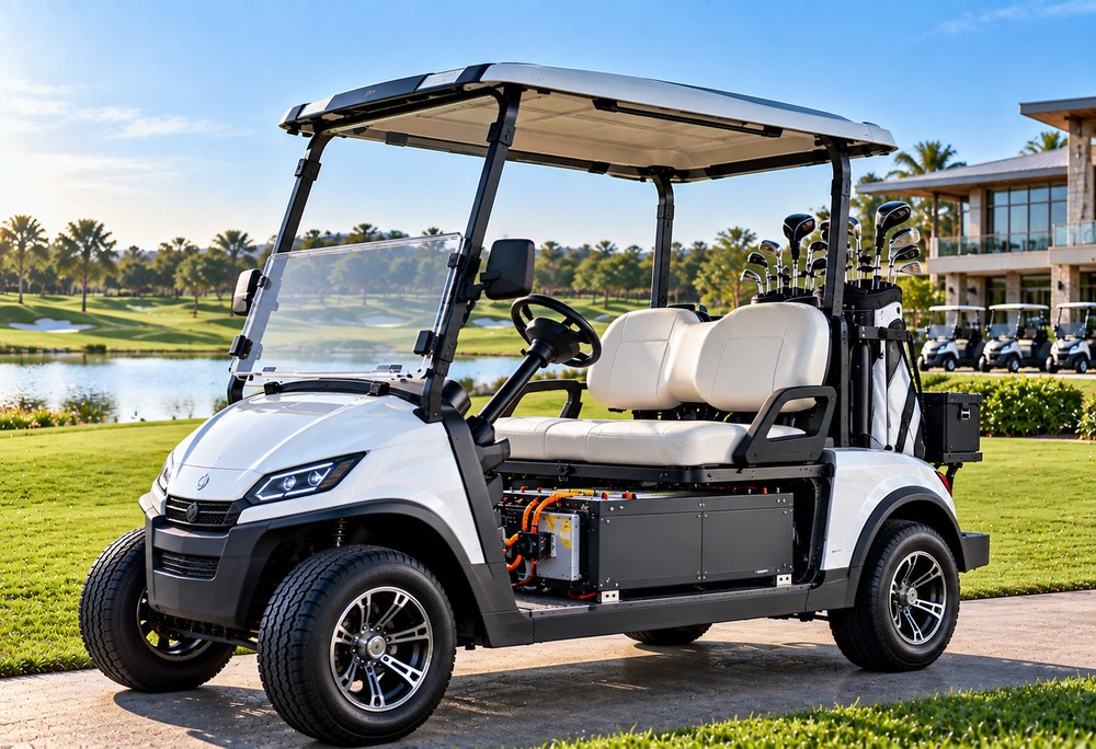 Golf Cart LiFePO4 battery application