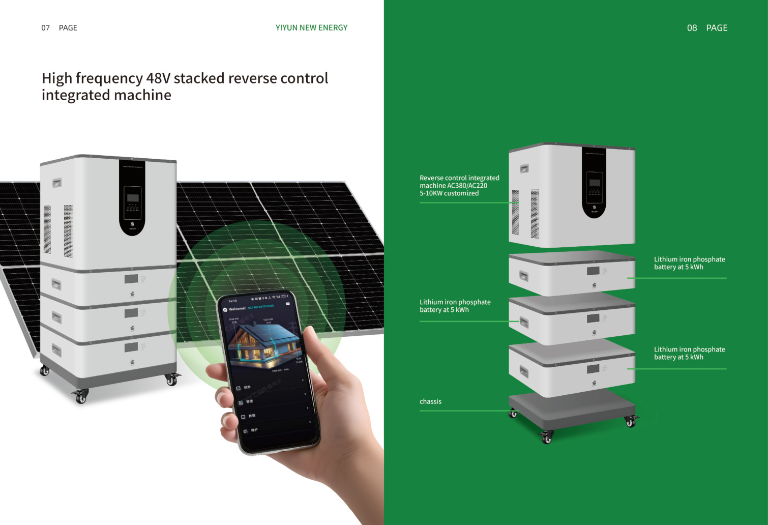 Household solar energy storage