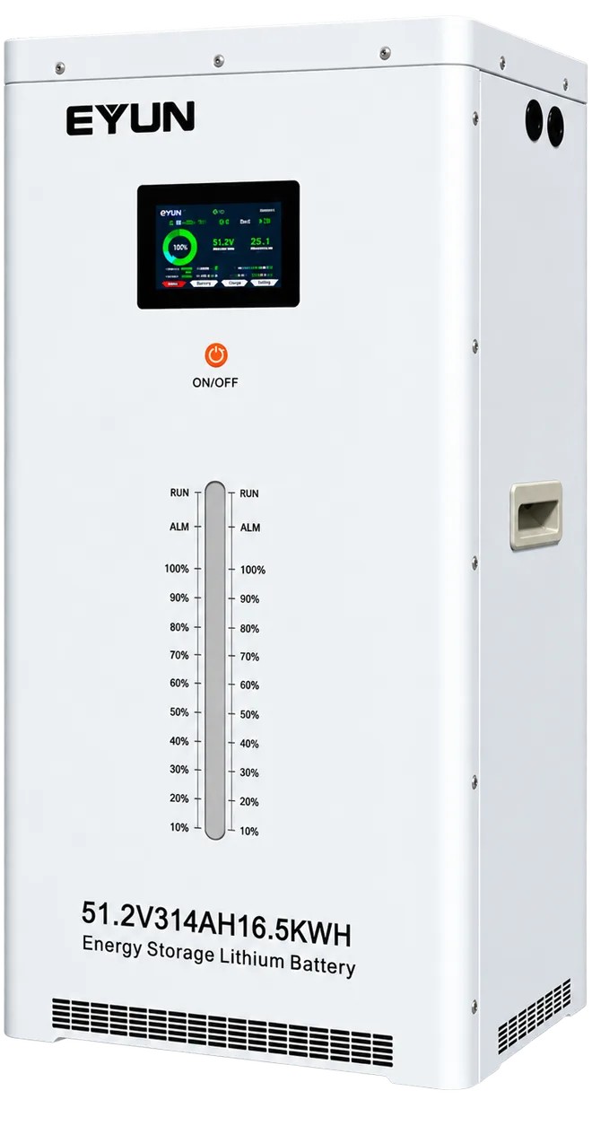 EYUN 51.2V 314Ah 16.5kWh outdoor energy storage battery