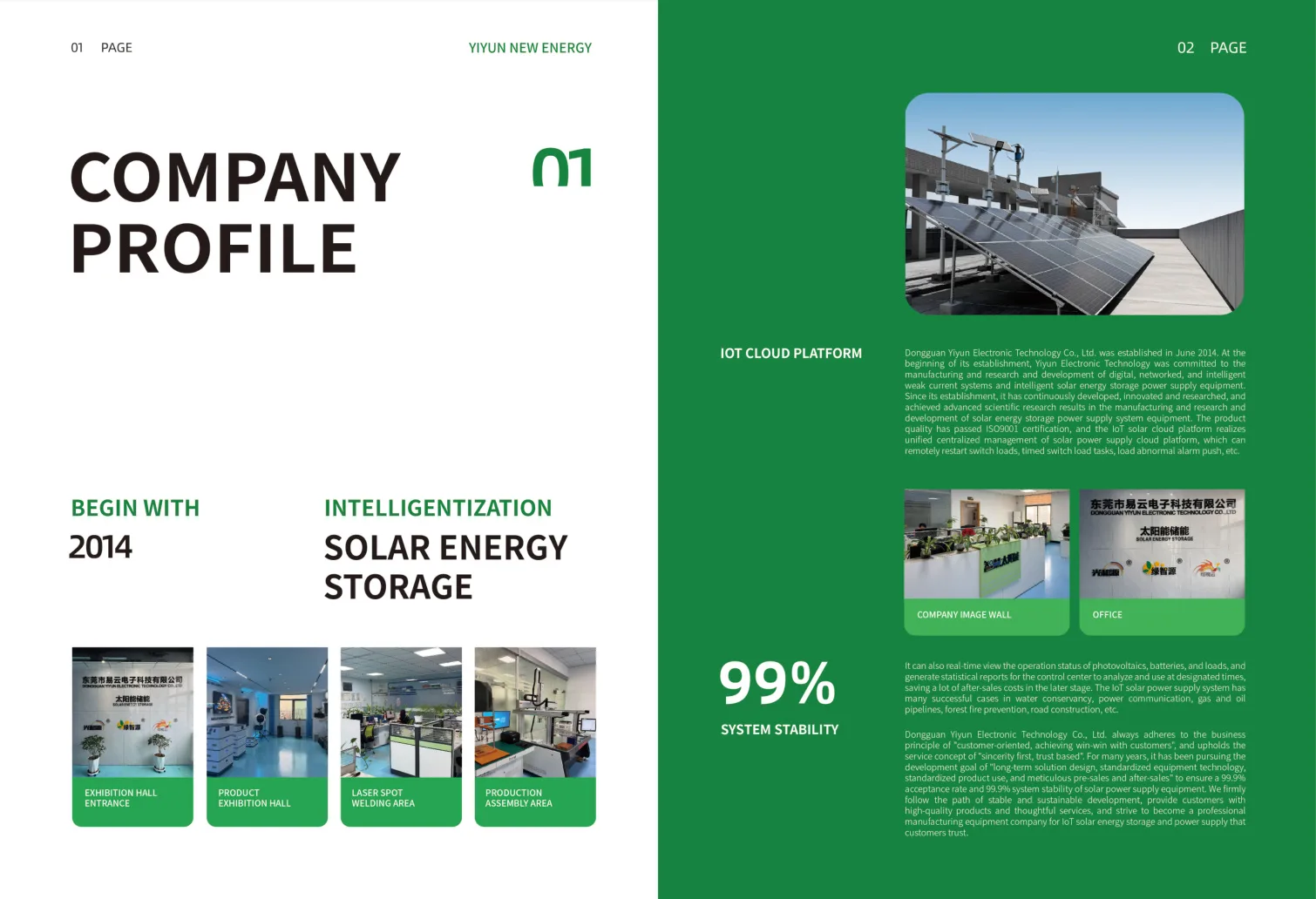 EYUN company profile from electronic album