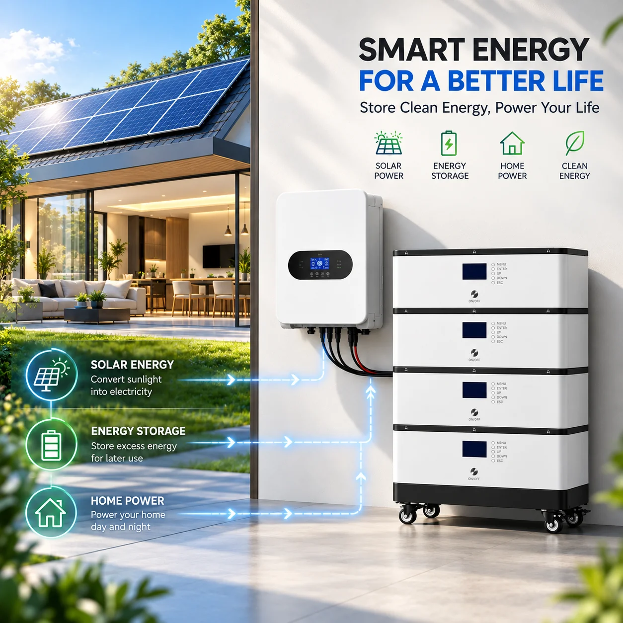 12V / 24V Bluetooth LiFePO4 Battery Pack