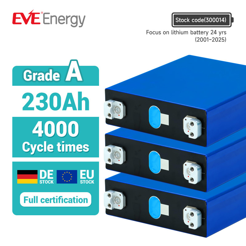 EVE LF230 230Ah 3.2V LiFePO4 Cell